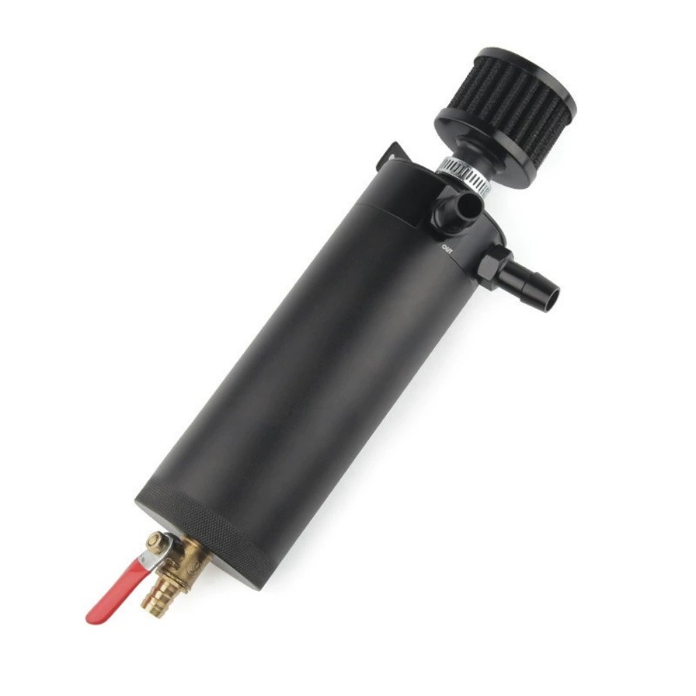 Oil Drain Tank - Tangki Penampung Oli Universal 2-Port dengan