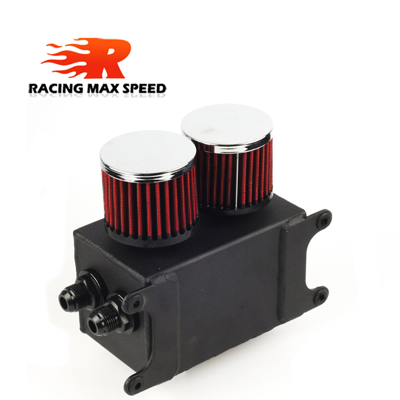 Oil Drain Tank - 1, 1L Universal 2 Port AN10