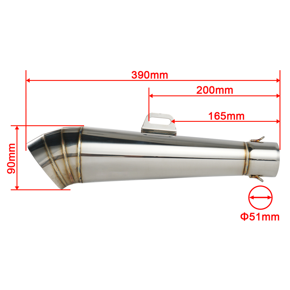 Pipa Knalpot Motor Universal 5 - Exhaust Pipe Expander ulasan dan harga