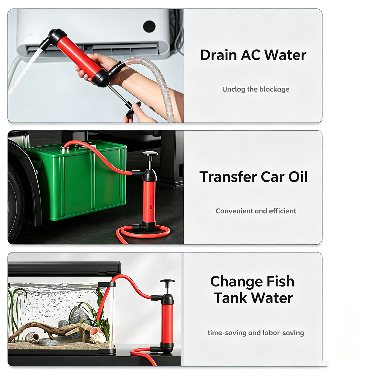 Pompa Siphon Manual Pembersih  - Oil Drain Tank ulasan dan harga