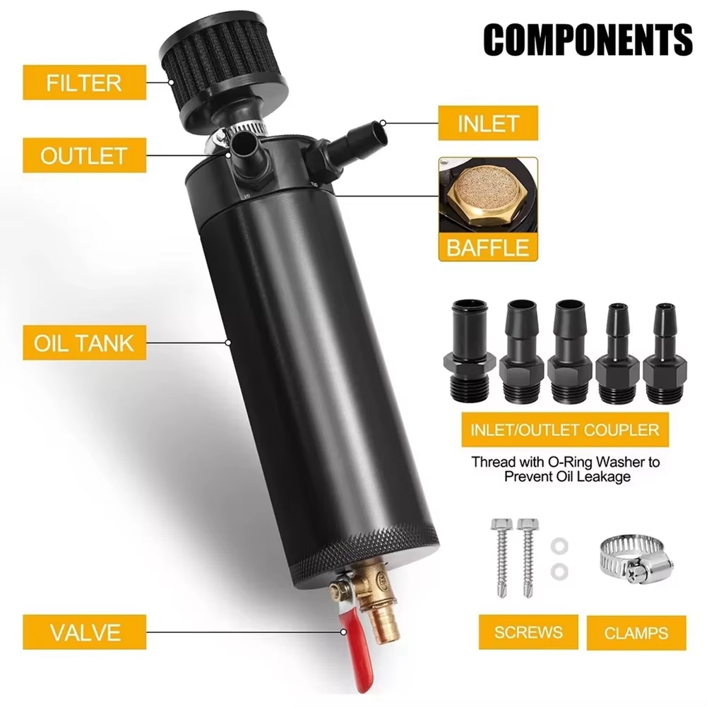 GOODT37C Universal 2 Port Alum - Oil Drain Tank ulasan dan harga