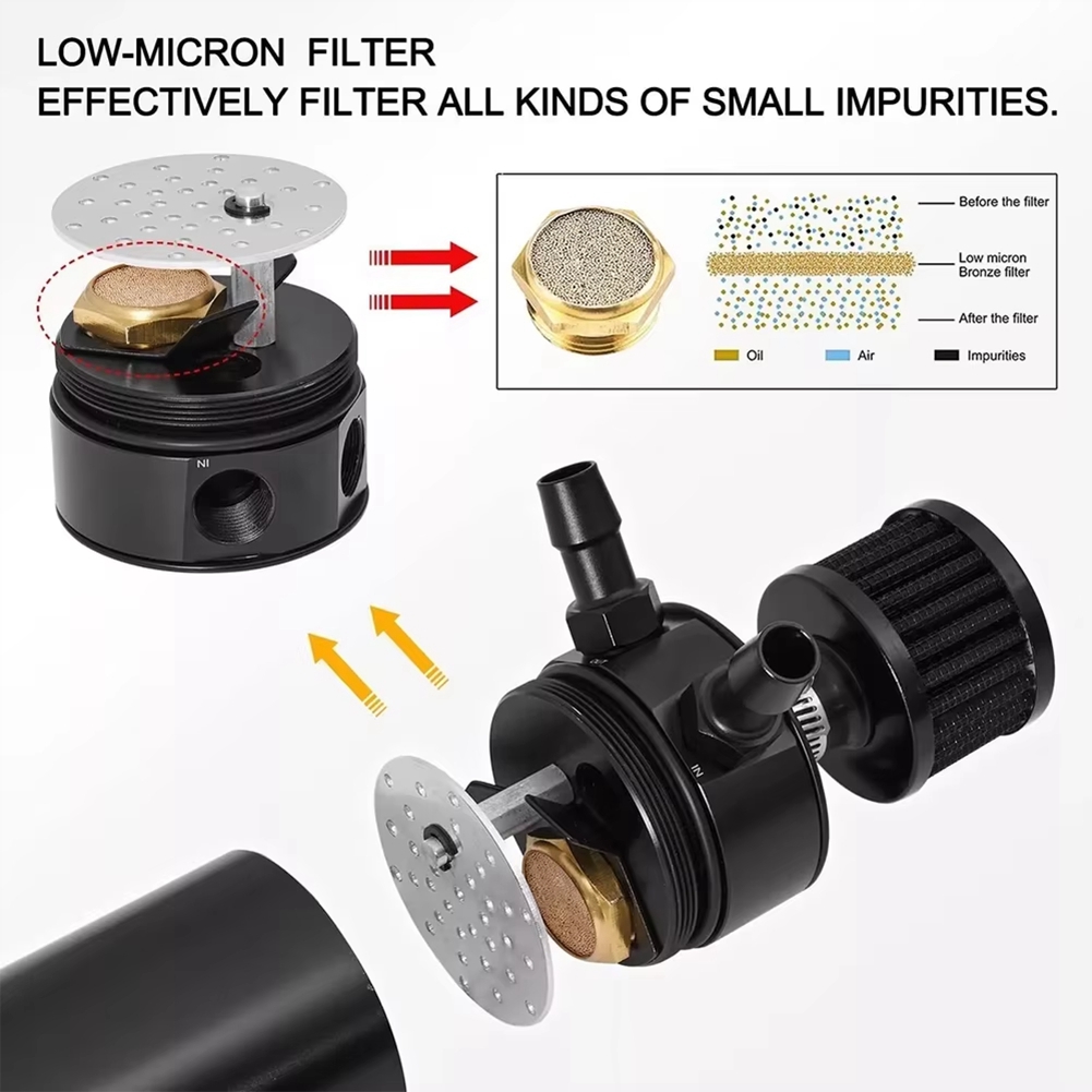 GOODT37C Universal 2 Port Alum - Oil Drain Tank ulasan dan harga